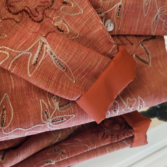 Rust Colored Red/Brown Jacket - Picture 5 of 10